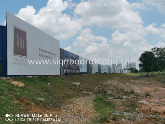 HOARDING SIGN MANUFACTURER AT KEPONG, AMPANG, CYBERJAYA, SETAPAK, GOMBAK