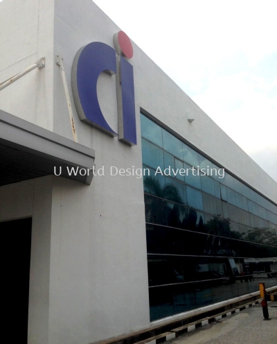 CI Chiyoda Integre co.(m) sdn bhd 3D box up stainless steel logo at shah alam selangor