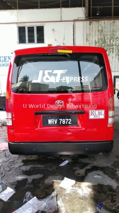 J&T Express (Malaysia) SDN BHD Cutting sticker at  Kuala Lumpur ,selangor (6)