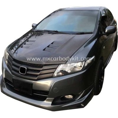 HONDA CITY 2009 GM2  / GM3 CARBON FIBER FRONT BONNET HOOD 