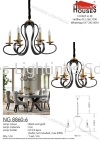 HANGING 8860-6 Classic Chandelier Indoor Pendant Light  Pendant Light