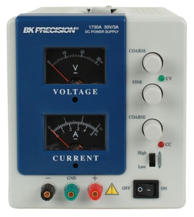 Analog DC Power Supply (0-30V, 0-3A) Model 1730A