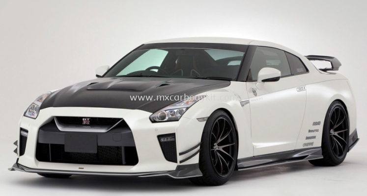 NISSAN SKYLINE GTR 35 2017 VARIS FRONT LIP