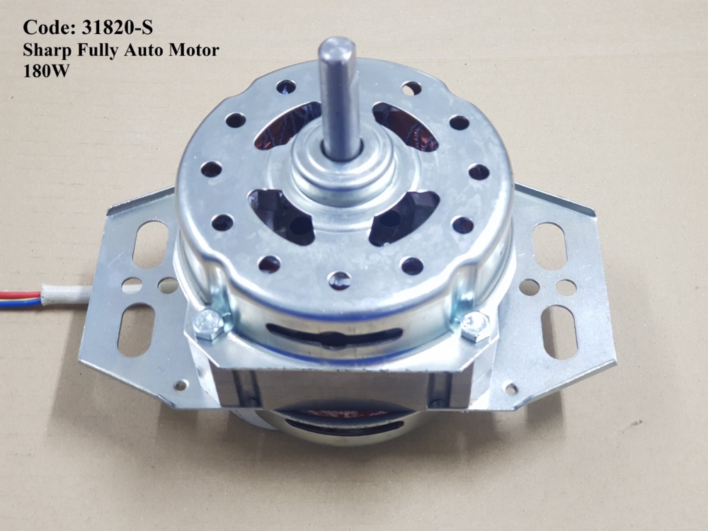 Code 31820 S Sharp Fully Auto Motor 180W Wash Motor Spin Motor code-31820-s-sharp-fully-auto-motor-180w-wash-motor-spin-motor