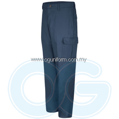 Cotton Cargo Pant (Navy Blue)