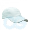 Single Colour Cotton Brush Cap (CP01E/62) (White) 100% Cotton Cap