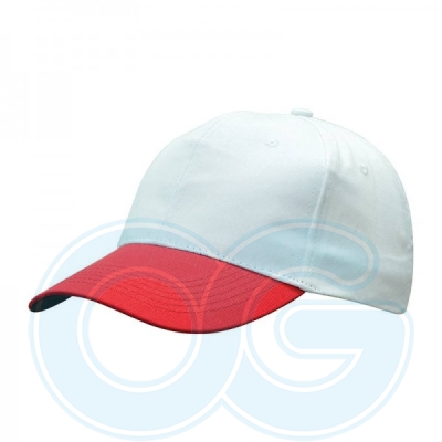 One Colour Combination Cap (CP02E/57) (Red)