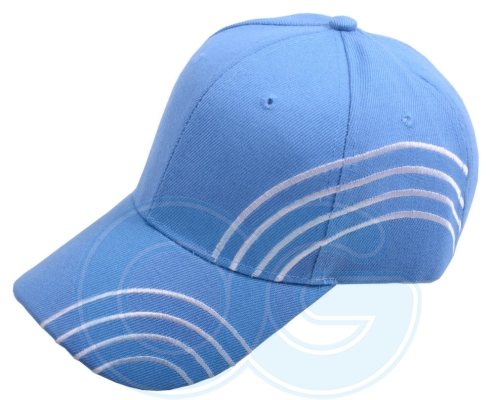 Wool Cap Design C (CW1R/75) (Light Blue)