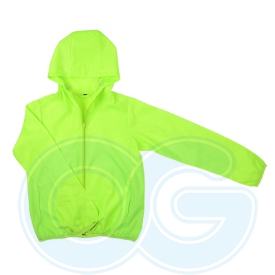 Pocketable Hoodie Jacket (Lime Green (02)