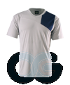 Unisex V-Neck Tee-Shirt (1796N-EZ/165) Quickdry Round Neck Tee-Shirt
