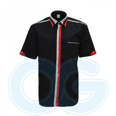 Male F1 Shirt (U03E/432) Black (01)ES