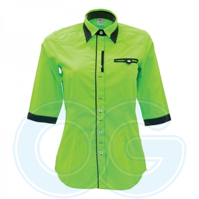 Female F1 Shirt (U01F-E/432) Apple Green (11)ES