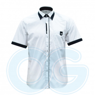 Male F1 Shirt (U01E/432) White (00)ES