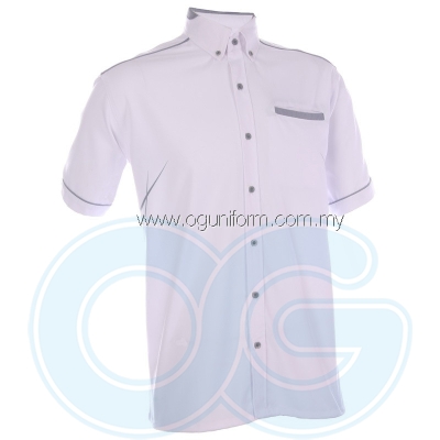 Unisex F1 Shirt (F134OS/392) White(00) BJ