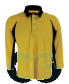 Unisex Long Sleeve Collar-Tee (2111LS-EZ/241) Honey Comb Collar-Tee