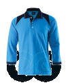 Unisex Long Sleeve Collar-Tee (2121LS-EZ/241) Honey Comb Collar-Tee