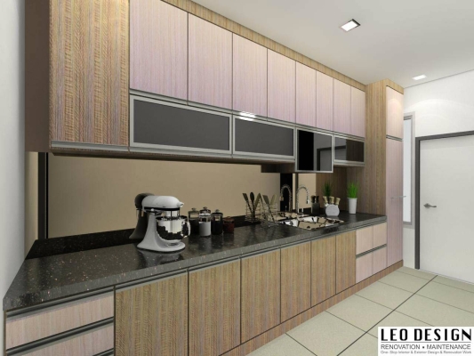 Kitchen Cabinet 3D Design Suitable