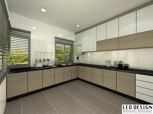 Kitchen Cabinet 3D Design Suitable