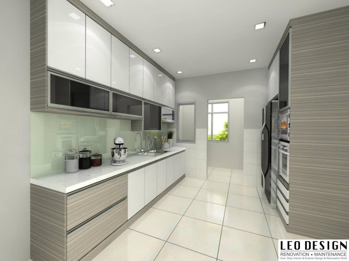 Reka Bentuk Kabinet Dapur 3D Yang Sesuai Di Malaysia Kabinet Dapur Dapur Reka Bentuk 3D