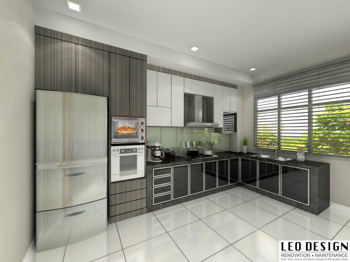 Reka Bentuk Kabinet Dapur 3D Yang Sesuai Di Malaysia Rujukan Kabinet Dapur Corak Kayu Dapur Reka Bentuk 3D