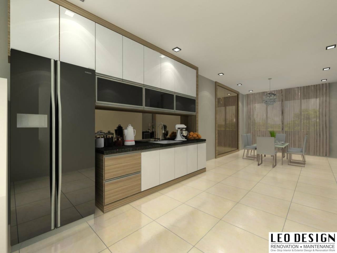 Reka Bentuk Kabinet Dapur 3D Yang Sesuai Di Malaysia Kabinet Dapur Dapur Reka Bentuk 3D