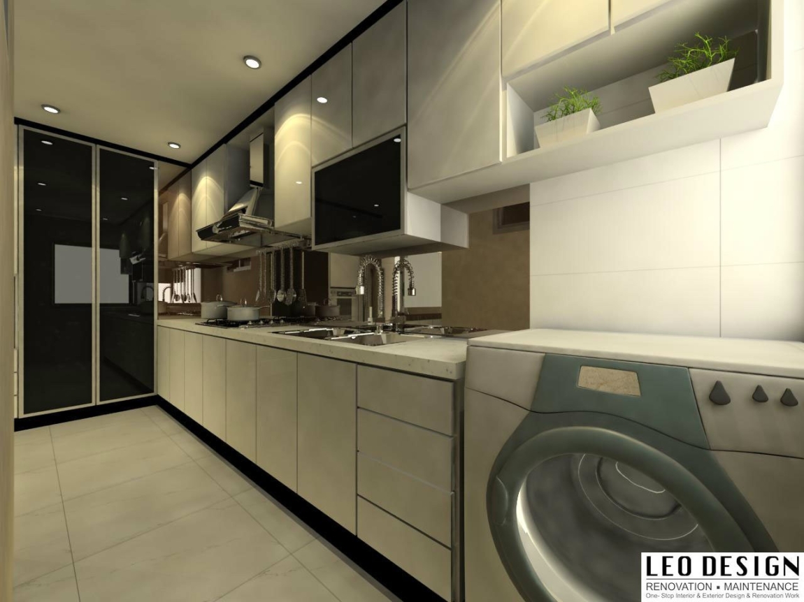 Reka Bentuk Kabinet Dapur 3D Yang Sesuai Di Malaysia Kabinet Dapur Dapur Reka Bentuk 3D