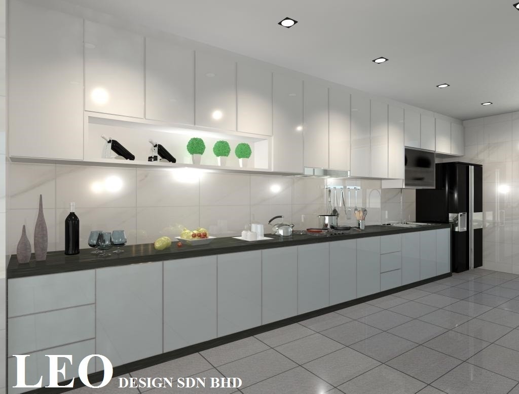 Reka Bentuk Kabinet Dapur 3D Yang Sesuai Di Malaysia Kabinet Dapur Dapur Reka Bentuk 3D