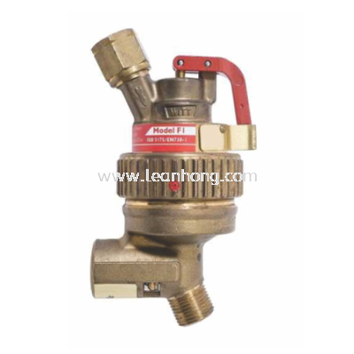 BOC F1 REGULATOR MOUNTED FLASHBACK ARRESTOR - ACETYLENE (DA)