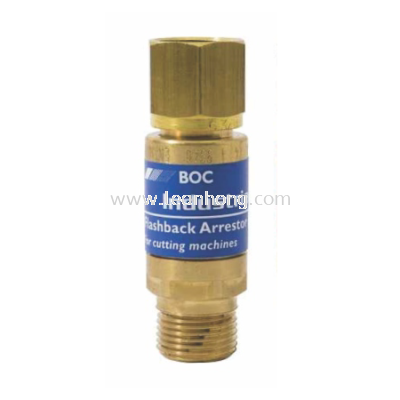 BOC F9 TORCH MOUNTED FLASHBACK ARRESTOR - OXYGEN (O2)