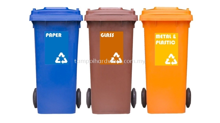 Recycling Rubbish Bins 120L / 240L