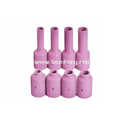 WP-17/18/26 GAS LENS ALUMINA NOZZLE - #5 / #6 / #7 / #8