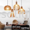 Muji Pendant Light Hanging Light - Wood Rope / Wood / Bamboo Pendant Light PENDANT LIGHT