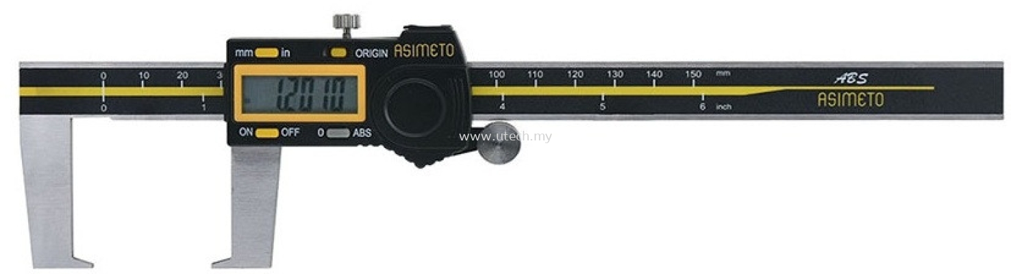 Series 309 - ABS Digital Calipers for Outside Grooves