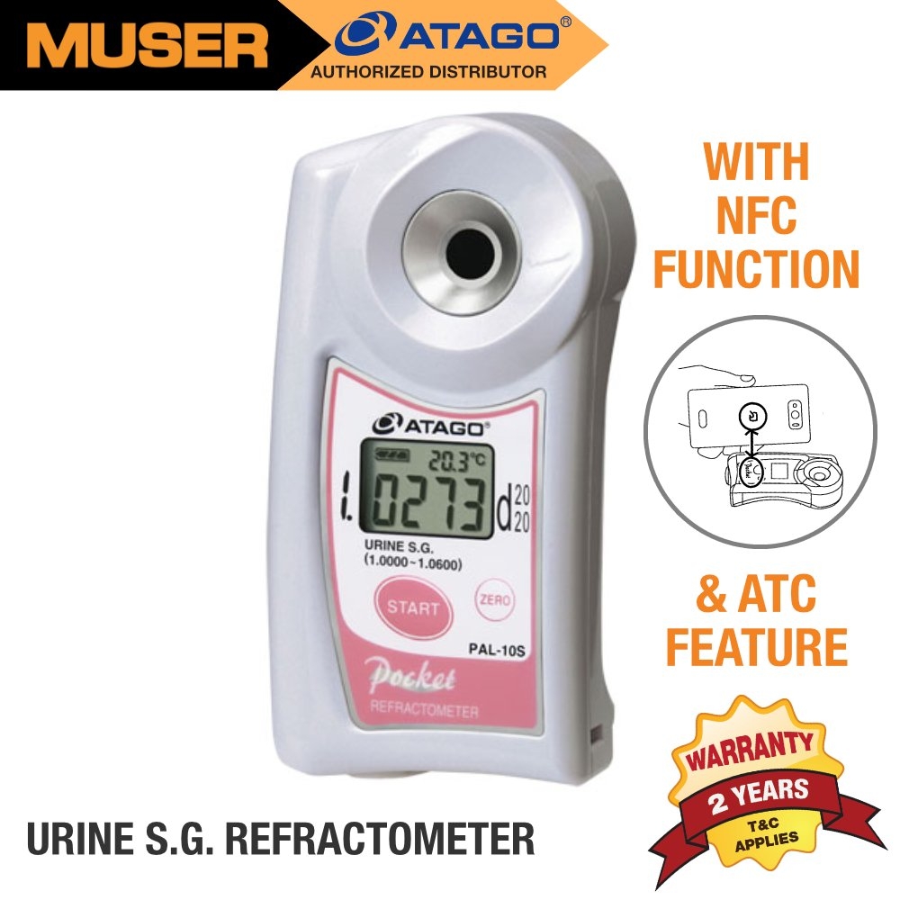 Atago PAL 10S Pocket Urine Specific Gravity Refractometer Delivery 3 atago-pal-10s-pocket-urine-specific-gravity-refractometer-delivery-3