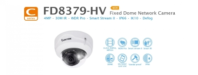 FD8379-HV. Vivotek Fixed Dome Network Camera