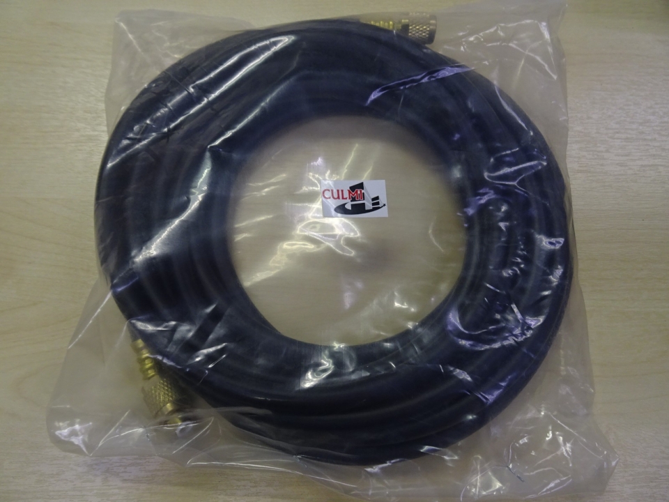 CULMI CHARGING & VACUUM HOSE (BURST PRESSURE 4000PSI) 1/4" (20FT/BLACK)