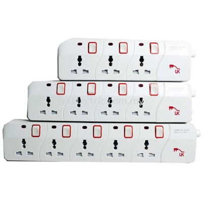 UK MULTIPLE EXTENSION SOCKET (WHITE)