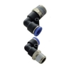 Male Elbow Tube Fittings Push In Fitting Pneumatic Components