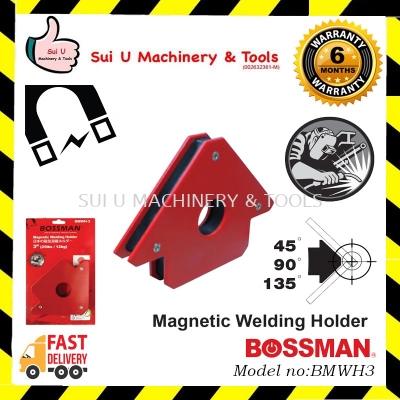 BOSSMAN BMWH3 3" Magnetic Welding Holder
