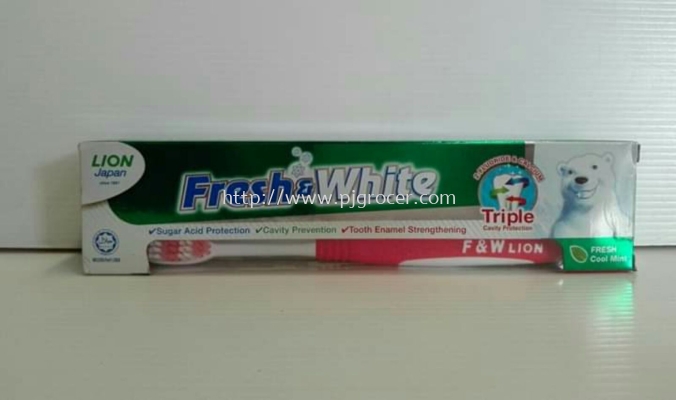 Fresh& White Fresh Cool Mint 160gm