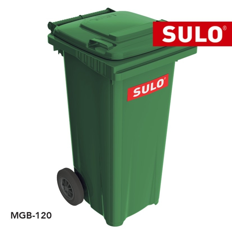 SULO Garbage Bin - MGB 120 Sulo Mobile Garbage Bin Distributor, Supplier,  Supply, Supplies ~ Evershine Stainless Steel Sdn Bhd
