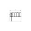 SN3 Ferrule 100R1AT/R2AT Hose Hydraulic Fitting