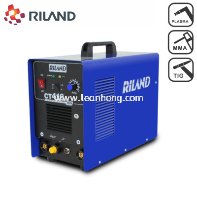 RILAND MMA-TIG-CUT CT416II MULTI PROCESS WELDING & PLASMA CUTTING MACHINE