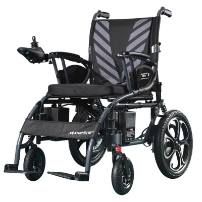 DLY-6023/6024 steel powered wheelchair with 286 lb capacity