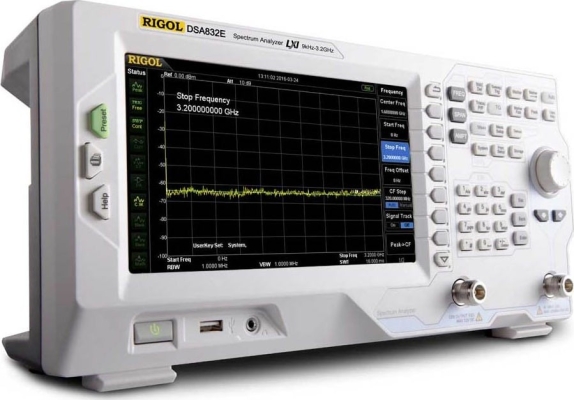 Rigol DSA832E-TG Spectrum Analyzer (9kHz to 3.2GHz) 