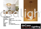 Wooden Pendant Ceiling Light (DYWJ8058-D360) (DYWJ8058-D450) Bamboo Pendant Light PENDANT LIGHT