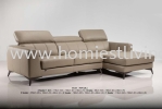 7070 (3L) Leather L Shape Sofa Sofa