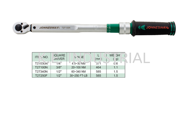 ADJUSTABLE TORQUE WRENCH(RIGHT HAND)