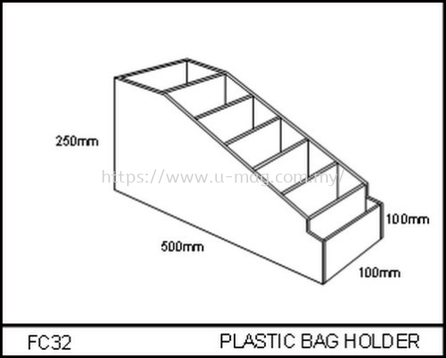 FC32 PLASTIC BAG HOLDER
