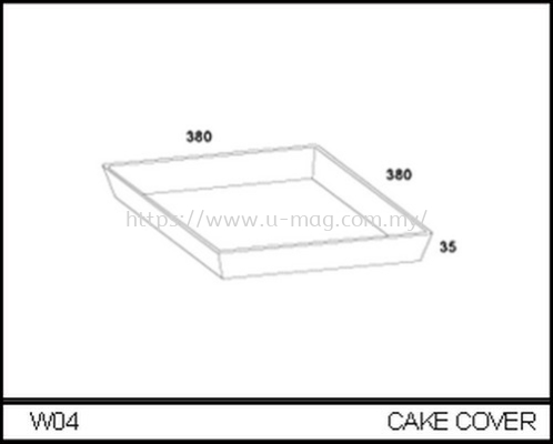 W04 CAKE COVER